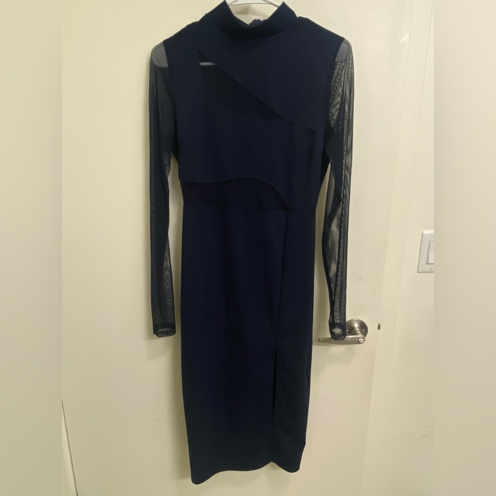 fashion nova midi dress L